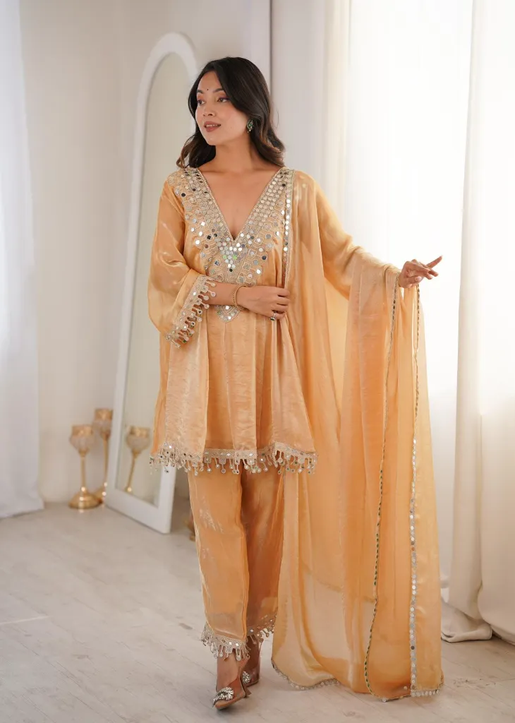 Premium-Fendy-Fabric-Real-Mirror-and-Coding-Embroidered-Kurti,-Pant,-and-Dupatta-3-Piece-Set-Peach1.webp