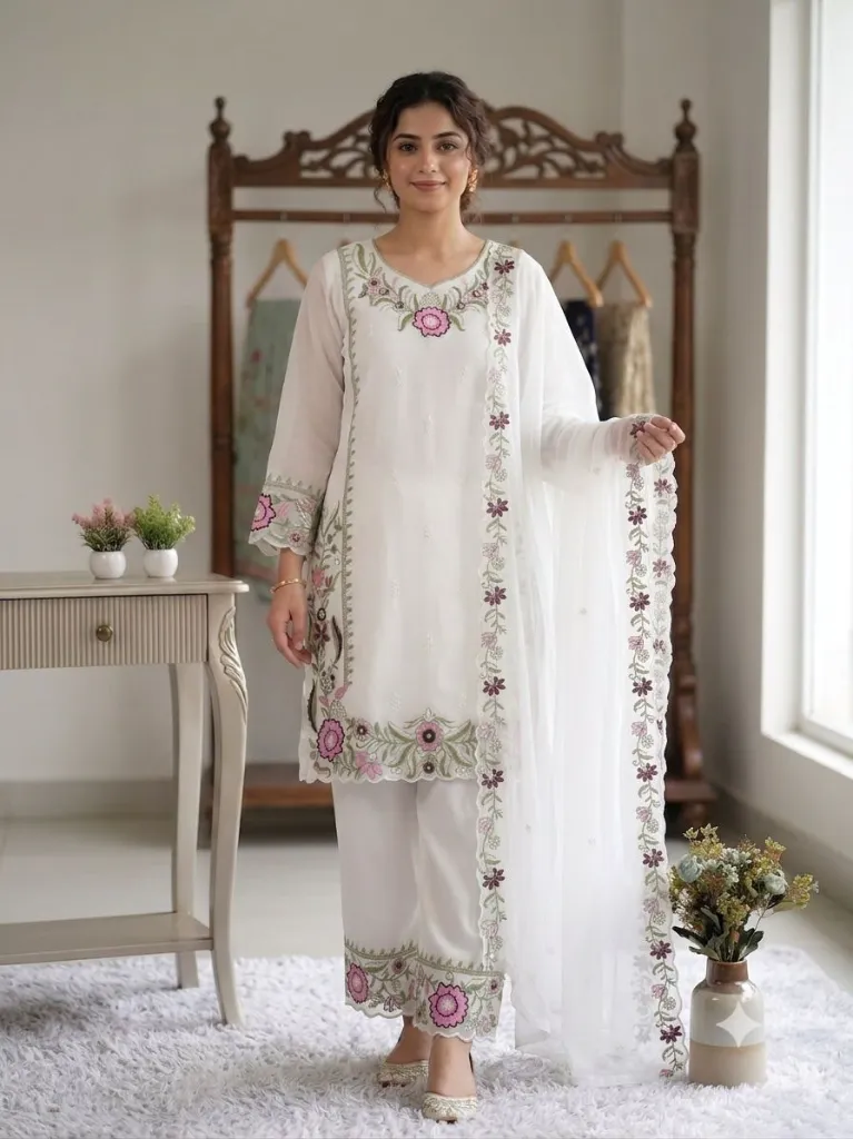 Fox-Georgette-Embroidered-Tunic,-Matching-Embroidered-Palazzo,-and-Dupatta-3-Piece-Suit-Set-Pink1.webp