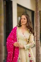 Pure-Soft-Chinon-Handmade-Gottapatti-Anarkali,-Full-Flair-Palazzo,-and-Bandhani-Cutwork-Dupatta-Set-Cream2.webp
