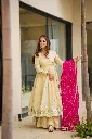 Pure-Soft-Chinon-Handmade-Gottapatti-Anarkali,-Full-Flair-Palazzo,-and-Bandhani-Cutwork-Dupatta-Set-Cream4.webp