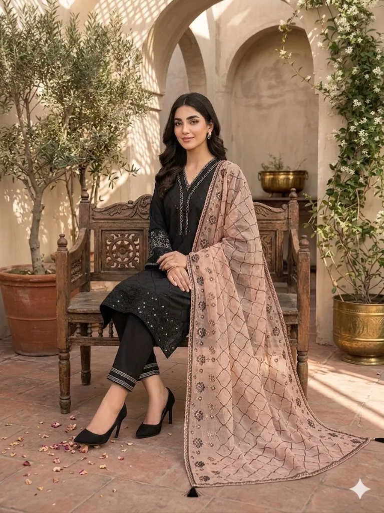 Premium-Roman-Silk-Sequence-Embroidered-Tunic,-Matching-Palazzo,-and-Lining-Organza-Dupatta-3-Piece-Wedding-Suit-Set-Peach4.webp