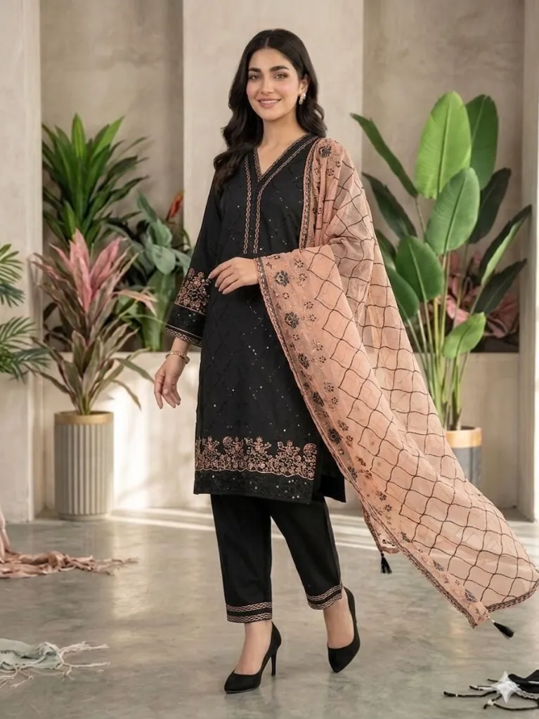 Premium-Roman-Silk-Sequence-Embroidered-Tunic,-Matching-Palazzo,-and-Lining-Organza-Dupatta-3-Piece-Wedding-Suit-Set-Peach2.webp