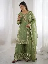 Premium-Fendy-Silk-Embroidered-Coding-and-Sequence-Work-Kurti,-Palazzo,-and-Lace-Border-Dupatta-3-Piece-Suit-Set-Green3.webp