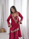 Premium-Soft-Chinon-Original-Mirror,-Diamond,-and-Real-Moti-Work-Kurta,-Fully-Stitched-Blouse,-Full-Flaired-Sharara,-and-Belt-Style-Dupatta-4-Piece-Suit-Set-Maroon2.webp