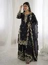 Premium-Fendy-Silk-Embroidered-Coding-and-Sequence-Work-Kurti,-Palazzo,-and-Lace-Border-Dupatta-3-Piece-Suit-Set-2-Black6.webp