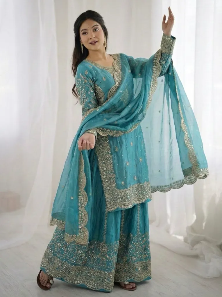 Premium-Fendy-Silk-Embroidered-Coding-and-Sequence-Work-Kurti,-Palazzo,-and-Lace-Border-Dupatta-3-Piece-Suit-Set-2-Blue2.webp