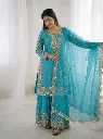 Premium-Fendy-Silk-Embroidered-Coding-and-Sequence-Work-Kurti,-Palazzo,-and-Lace-Border-Dupatta-3-Piece-Suit-Set-2-Blue3.webp