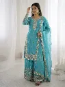 Premium-Fendy-Silk-Embroidered-Coding-and-Sequence-Work-Kurti,-Palazzo,-and-Lace-Border-Dupatta-3-Piece-Suit-Set-2-Blue4.webp