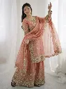 Premium-Fendy-Silk-Embroidered-Coding-and-Sequence-Work-Kurti,-Palazzo,-and-Lace-Border-Dupatta-3-Piece-Suit-Set-2-Peach7.webp