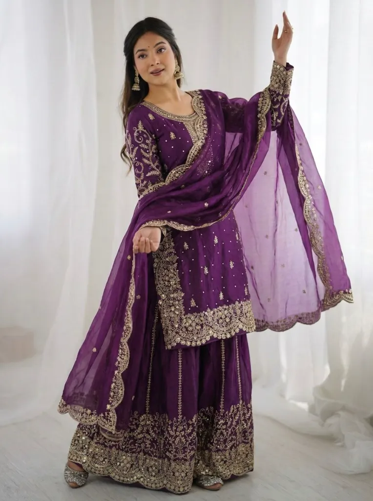 Premium-Fendy-Silk-Embroidered-Coding-and-Sequence-Work-Kurti,-Palazzo,-and-Lace-Border-Dupatta-3-Piece-Suit-Set-2-Wine2.webp