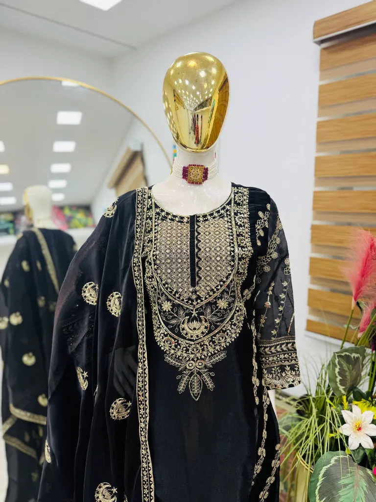 Premium-Jimmy-Choo-Fabric-Sequence-Embroidered-Round-Neck-Tunic,-High-Flair-Palazzo,-and-Coordinated-Dupatta-3-Piece-Suit-Set-Black2.webp