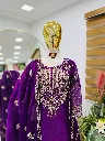 Premium-Jimmy-Choo-Fabric-Sequence-Embroidered-Round-Neck-Tunic,-High-Flair-Palazzo,-and-Coordinated-Dupatta-3-Piece-Suit-Set-Purple1.webp