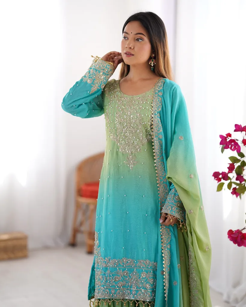 Premium-Chinon-Silk-Front-&-Back-Coding-Dori-and-Sequins-Embroidered-Kurti,-Matching-Palazzo,-and-2.2-Meter-Dupatta-3-Piece-Festive-Luxury-Set-with-Rivet-Moti-Accent6.webp