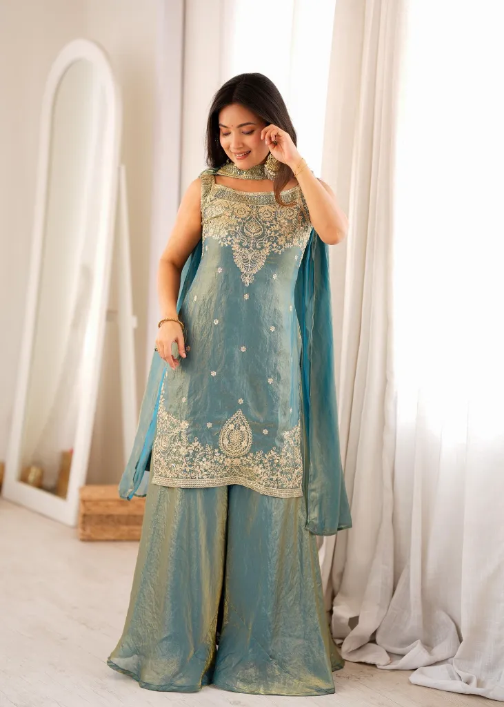 Premium-Pure-Soft-Fendy-Silk-Embroidered-Sequence,-Dori,-and-Jari-Work-Tunic,-3-Meter-Grand-Flare-Sharara,-and-Coordinated-Belt-Style-Dupatta-3-Piece-Festive-Set4.webp