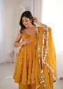 Premium-Crunchy-Silk-Short-Kurti-with-Zarkhand-Work,-Full-Flair-Sharara-Palazzo,-and-Matching-Lace-Border-Dupatta-3-Piece-Festive-Luxury-Suit-Set-Yellow7.webp