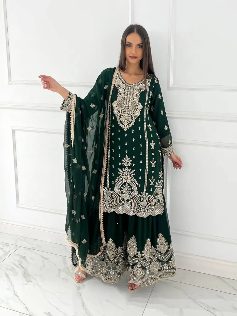 Premium-Heavy-Pure-Chinon-Silk-Embroidered-Sequence-Kurti-with-Revartar-Moti,-Matching-Flared-Sharara,-and-Four-Side-Lace-Dupatta-3-Piece-Festive-Luxury-Set-Green2.webp