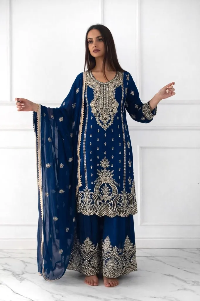 Premium-Heavy-Pure-Chinon-Silk-Embroidered-Sequence-Kurti-with-Revartar-Moti,-Matching-Flared-Sharara,-and-Four-Side-Lace-Dupatta-3-Piece-Festive-Luxury-Set-Blue2.webp