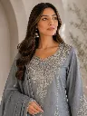 Premium-Vichitra-Silk-Embroidered-Short-Tunic,-Matching-Flared-Palazzo,-and-Embroidered-Lace-Dupatta-3-Piece-Festive-Set-Blue2.webp