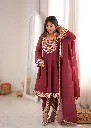 Premium-Crunchy-Fabric-Flared-Top-with-Pom-Pom-Lace,-Matching-Tulip-Dhoti,-and-Golden-Lace-Dupatta-3-Piece-Suit-Set4.webp