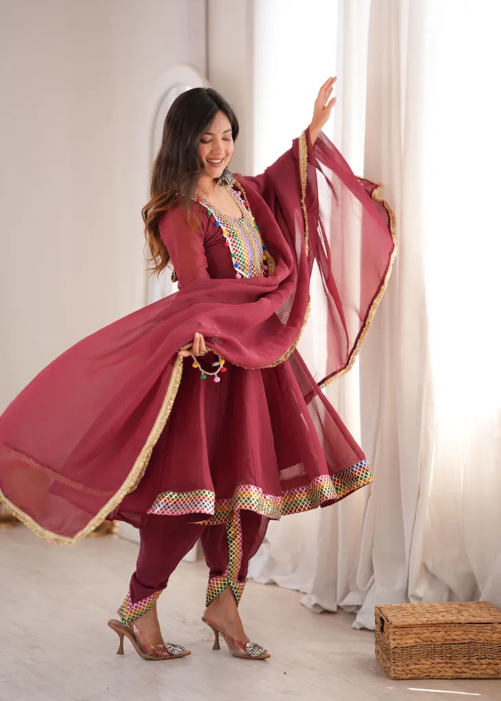 Premium-Crunchy-Fabric-Flared-Top-with-Pom-Pom-Lace,-Matching-Tulip-Dhoti,-and-Golden-Lace-Dupatta-3-Piece-Suit-Set6.webp