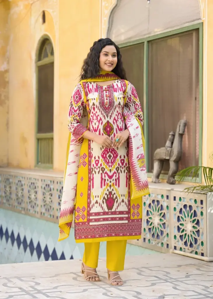 Yellow-Ikat-Print-Salwar-Kameez-with-PlazoPants1.webp