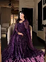 Heavy-Star-Georgette-Silk-Embroidered-Gown-with-Lace-Border-Dupatta-2-Piece-Set-Wine1.webp