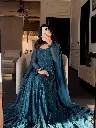 Heavy-Star-Georgette-Silk-Embroidered-Gown-with-Lace-Border-Dupatta-2-Piece-Set-Blue3.webp
