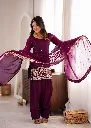 Wine-Fendy-Silk-Embroidered-Suit-with-Farshi-Shalwar-&-Dupatta3.webp
