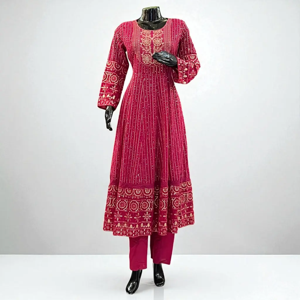 Magenta-Festive-Frock-Suit-Exquisite-Embroidery-and-Flowing-Silhouette5.webp