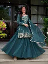 Designer-Roman-Cotton-Top-with-4-Meter-Flared-Lehenga-and-Chanderi-Dupatta4.webp