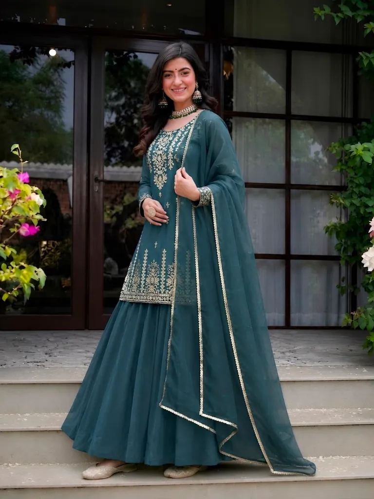 Designer-Roman-Cotton-Top-with-4-Meter-Flared-Lehenga-and-Chanderi-Dupatta2.webp