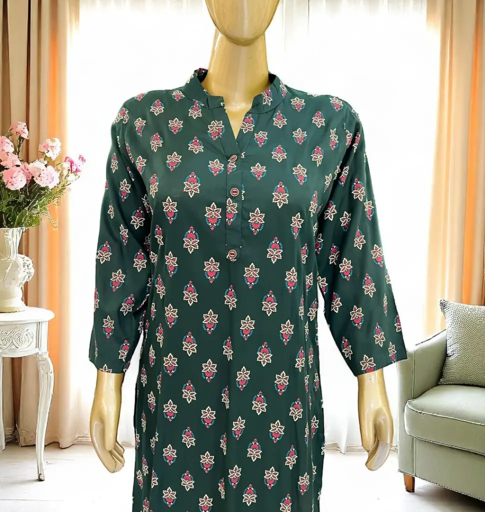 Green-Leaf-Pattern-Cotton-Kurti02.webp