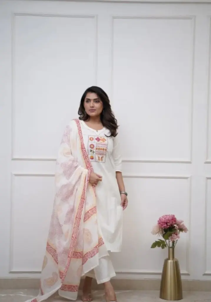 Comfortable-Cotton-Kurta-Set-with-Neck-Embroidery6.webp