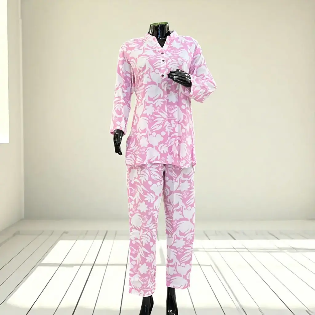 Pink Blossom Co-ord Set (XL)