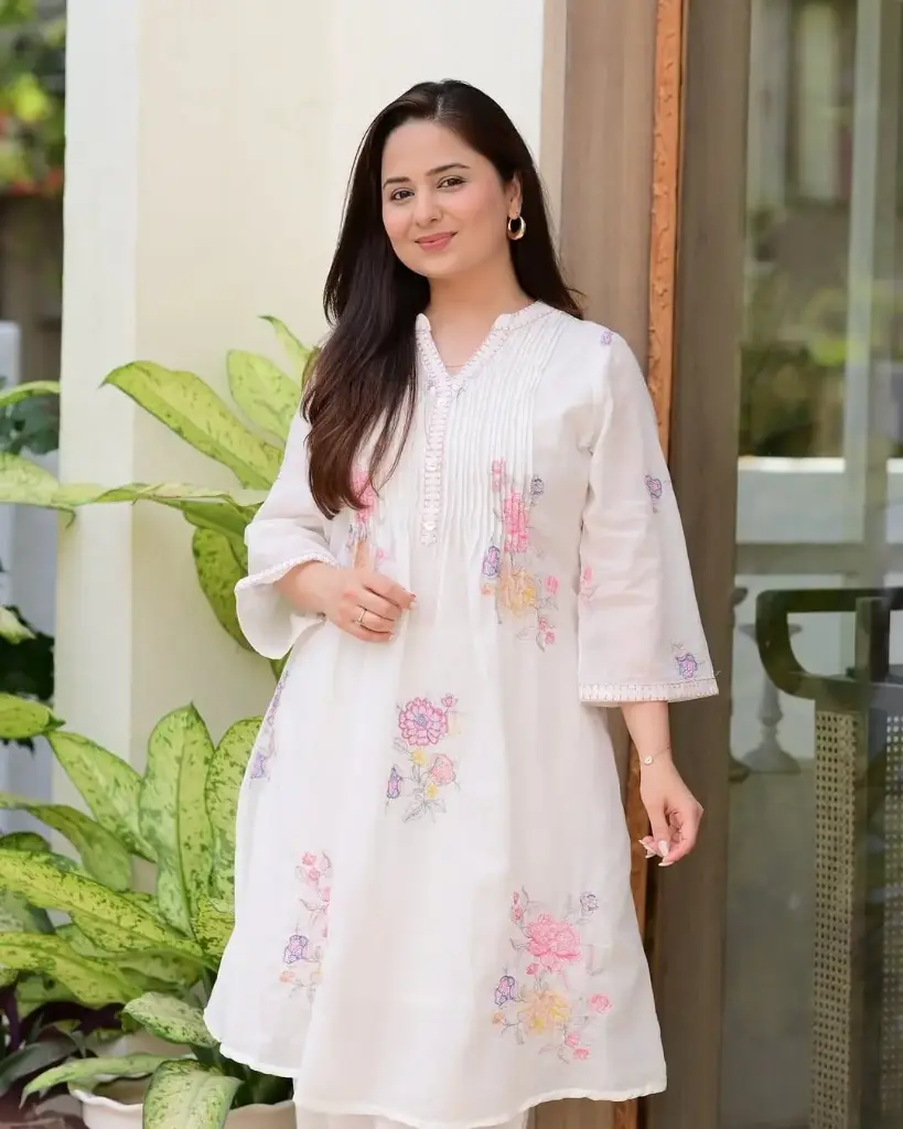 Limelight Floral Cotton Kurta & Palazzo Coord Set