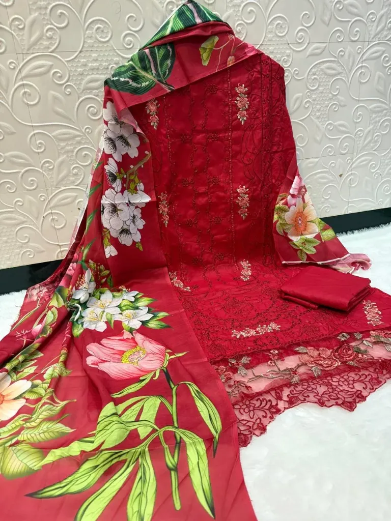 Ombre Premium Pakistani Unstitched Suit