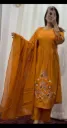 Pure Cotton 60 60 Printed Kurta, Pant & Embroidery Dupatta Set