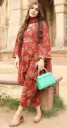 Pure Cotton 60-60 Floral Print & Embroidered Suit Set