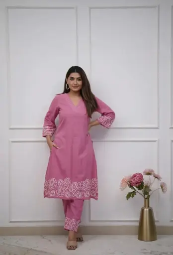 The Everyday Bloom Kurta & Palazzo Set