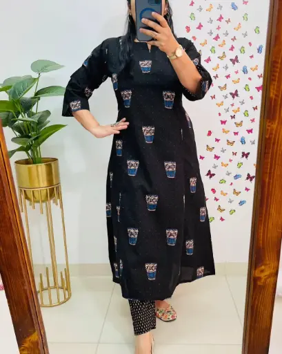 The Classic A-Line Kurta and Palazzo Set